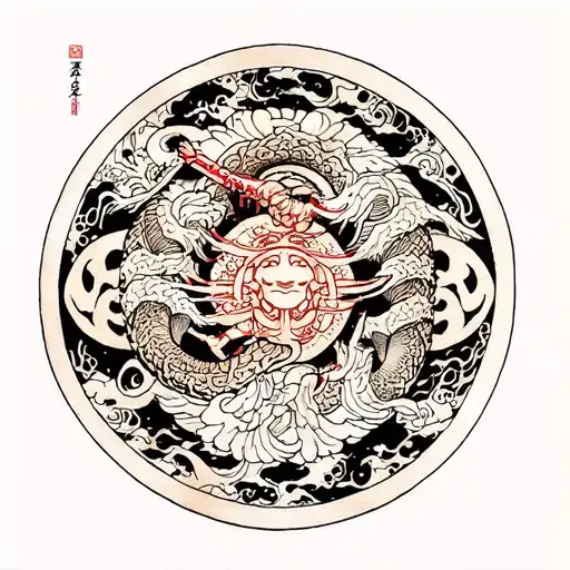 Ophiuchus tattoo design idea