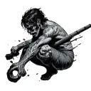 Obstacles tattoo design idea