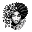 Afrocentric tattoo ideas pattern tattoo design idea