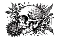 risk and rich  tattoo design idea
