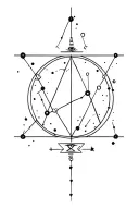 wiccan, boredom, libra constellation tattoo design idea