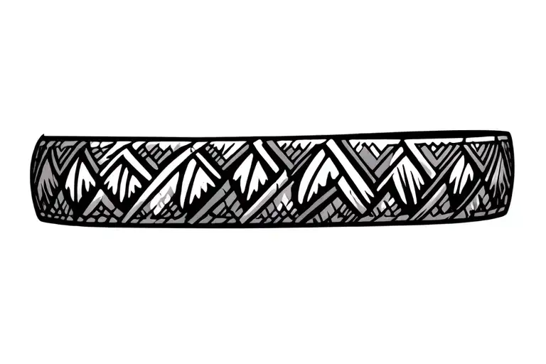 Navajo wedding basket band tattoo tattoo design idea