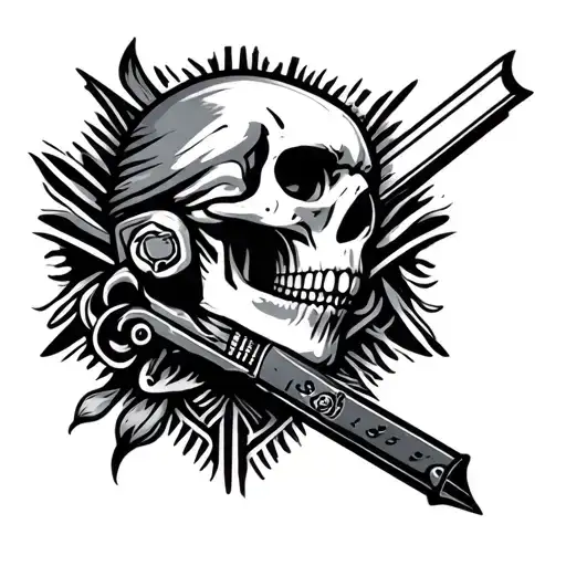 options trader legend tattoo design idea