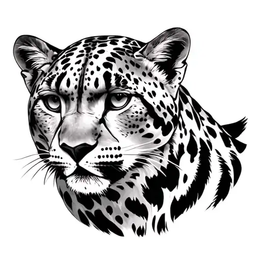 snow leopard tattoo design tattoo design idea