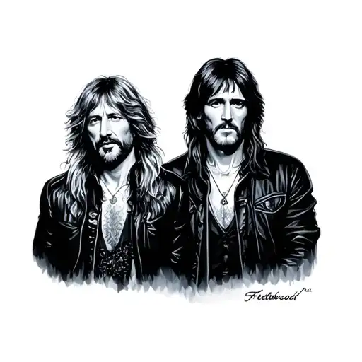 Fleetwood Mac tattoo design idea