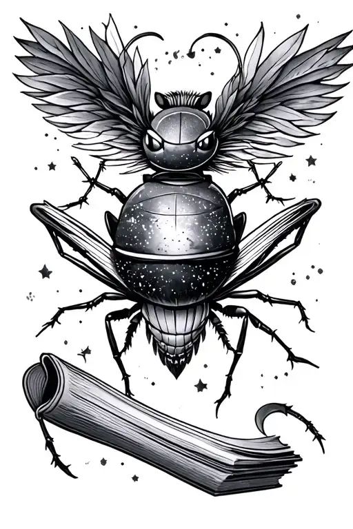 Tattoo cricket from Mulan Constellation Cassiopeia Books Harry Potter Lastochka tattoo design idea