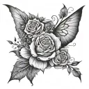 Learn to Let Go, Just to Regrow tattoo design idea