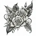 Learn to Let Go, Just to Regrow tattoo design idea