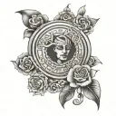 2001 birth year tattoo design idea