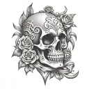 2001 birth year tattoo design idea