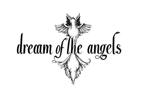 "dream of the angels " tattoo design idea