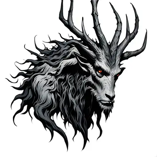 Leshy tattoo design idea