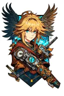 Chrono Trigger inspired tattoo tattoo design idea