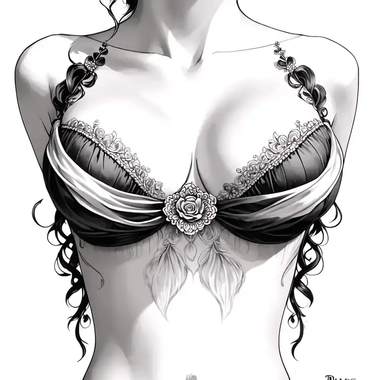 breast sissy tattoo design idea