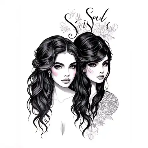 Soul Sisters tattoo design idea