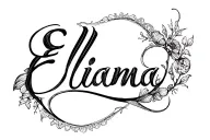 Detailed Description for Your Artist:Name ("Eliana"):Use bold script font, something with clean, thick lines but with  tattoo design idea