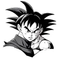 Goku and Broly Children tattoo design idea