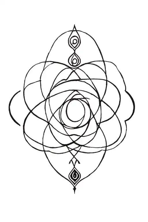 Chakra Hindu Mythology tattoo design idea