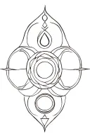Chakra Hindu Mythology tattoo design idea