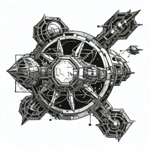 the expanse rocinante ship tattoo design idea