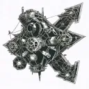 the expanse rocinante ship tattoo design idea