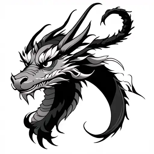 Mushu Mulan tattoo design idea