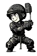 Fallout Vault Boy tattoo design idea