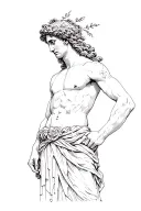 greek mythology tattoo design idea