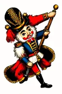 Nutcracker tattoo design idea