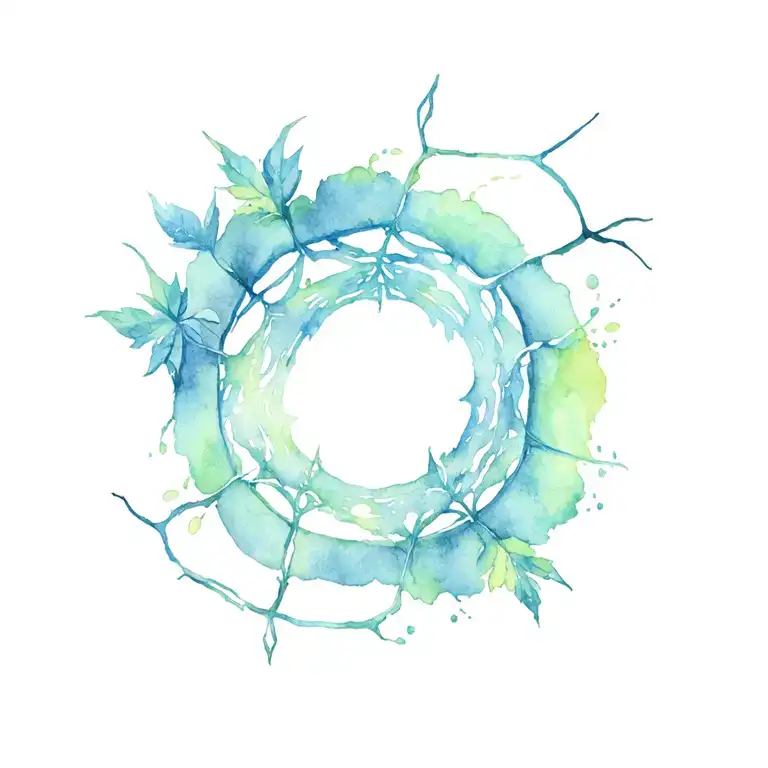 web of wyrd tattoo design idea