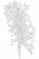 letters ETC for 3 siblings tattoo tattoo design idea