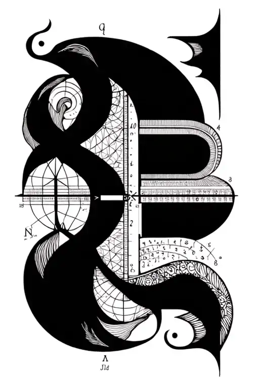 mathematics tattoo design idea