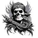 Nomad tattoo design idea