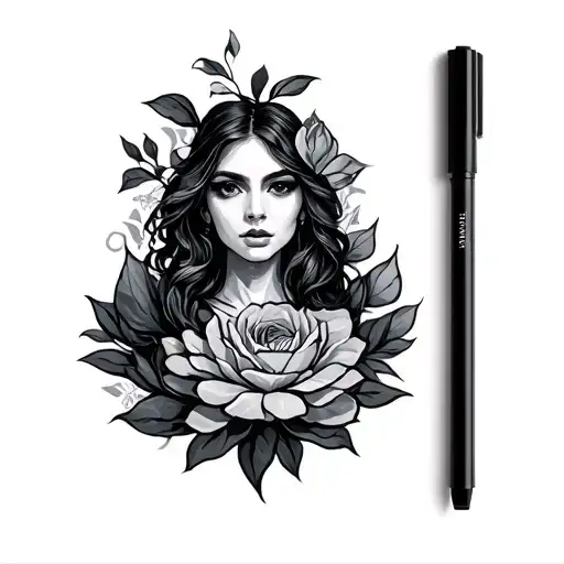Wednesday tattoo design idea