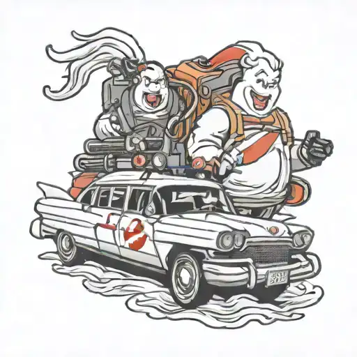 ghostbusters tattoo design idea