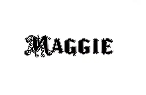 "Maggie" tattoo design idea