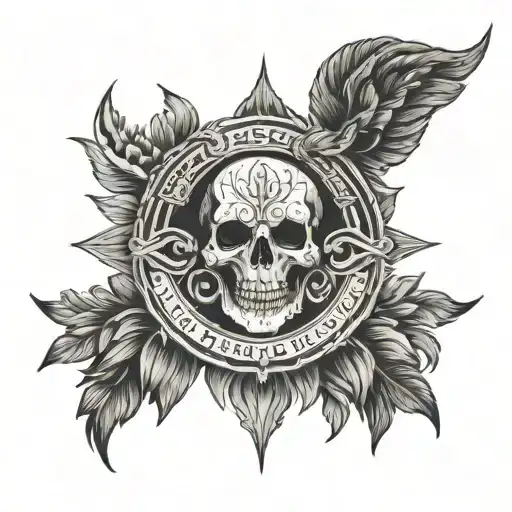 omerta oath tattooed tattoo design idea