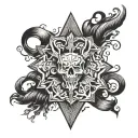 omerta oath tattooed tattoo design idea