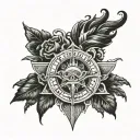 omerta oath tattooed tattoo design idea