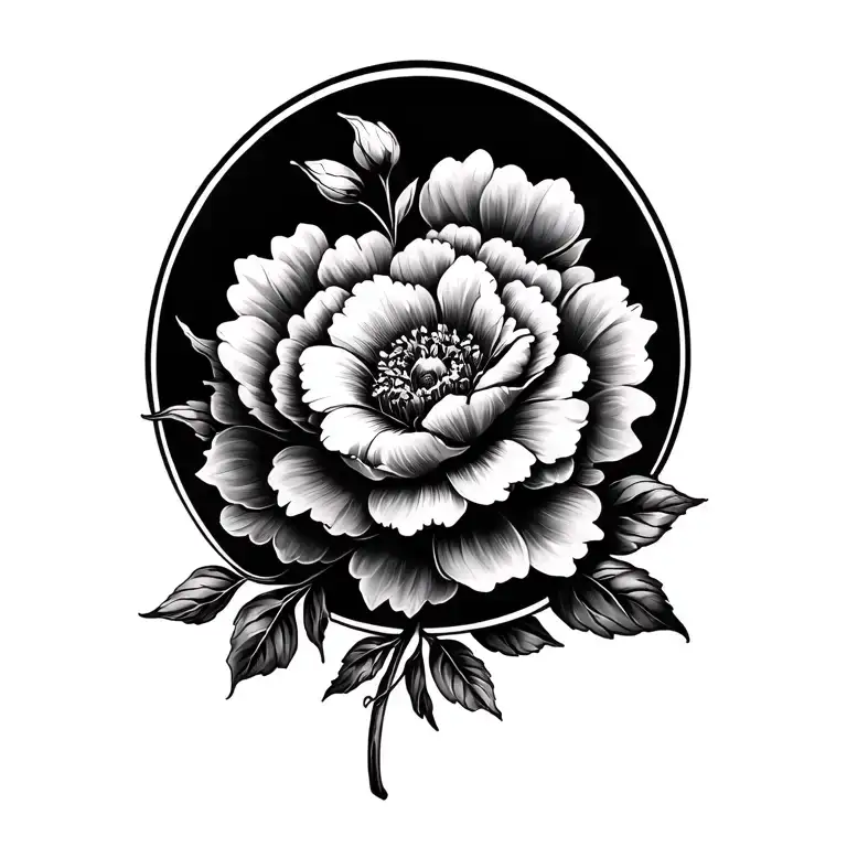 floral design tattoo design idea