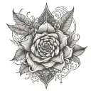 January tattoo design idea