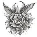 January tattoo design idea