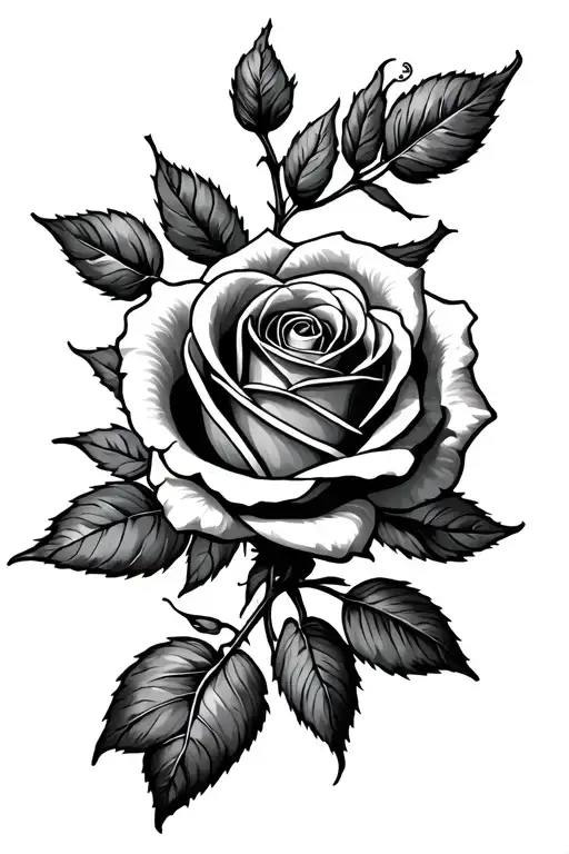 999 rose tattoo tattoo design idea