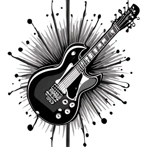 Music Lover tattoo design idea