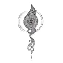 Gayatri Mantra tattoo design idea