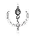 Gayatri Mantra tattoo design idea