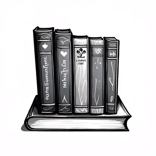 books autism awareness tattoo design idea