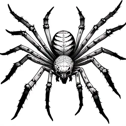 Hunter Hunter phaton troupe Spider tattoo design idea