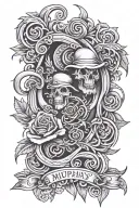 murphys law tattoo design idea