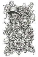 murphys law tattoo design idea